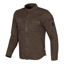 MERLIN BRODY D3O® UTILITY MOTORCYCLE RIDING SHIRT BROWN