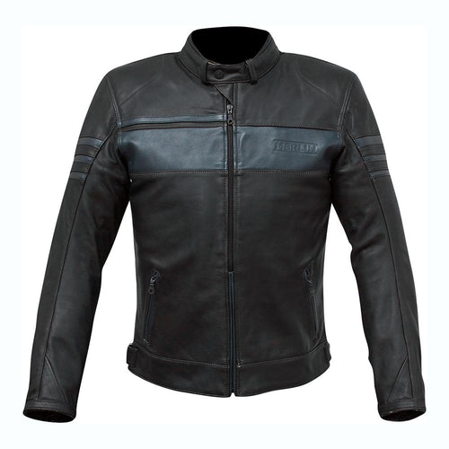 MERLIN HOLDEN MOTORCYCLE JACKET BLACK BLUE