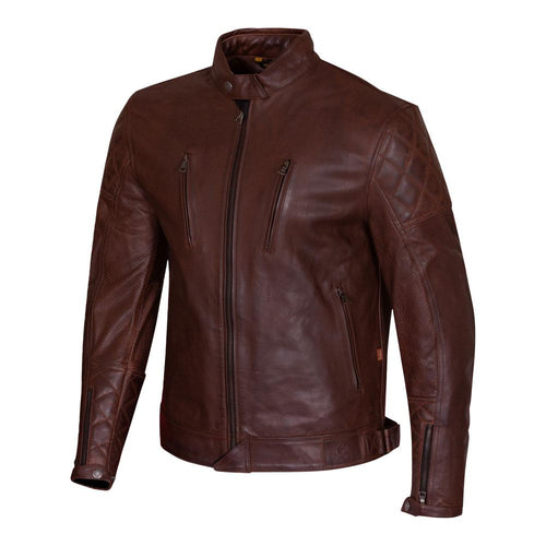 MERLIN WISHAW D3O® MOTORCYCLE JACKET BROWN