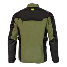 MERLIN NAVAR LAMINATED D3O® MOTORCYCLE JACKET BLACK/DARK GREEN