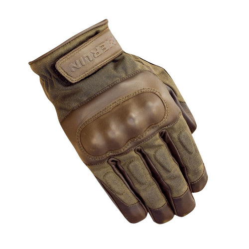 MERLIN RANTON WATERPROOF MOTORCYCLE GLOVES BROWN