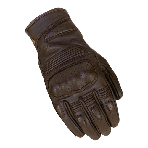 MERLIN THIRSK MOTORCYCLE GLOVES BROWN