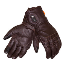 MERLIN MINWORTH D3O® HEATED MOTORCYCLE GLOVES BROWN