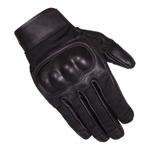 MERLIN GLENN MOTORCYCLE GLOVES BLACK