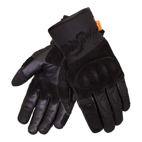 MERLIN RANTON II D3O® WATERPROOF MOTORCYCLE GLOVES BLACK