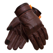 MERLIN CLANSTONE D3O® MOTORCYCLE GLOVES BROWN