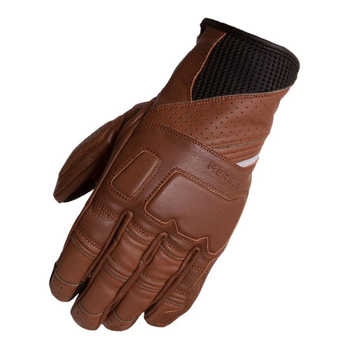 MERLIN SALADO MOTORCYCLE GLOVES BROWN