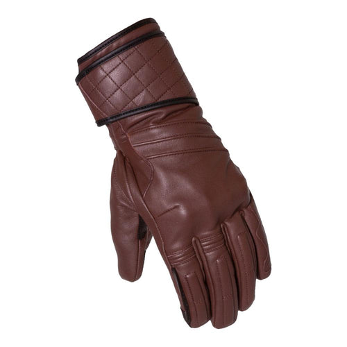 MERLIN CATTON III D3O® WATERPROOF MOTORCYCLE GLOVES BROWN