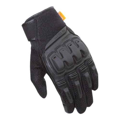 MERLIN JURA AIR D3O® MOTORCYCLE GLOVES BLACK