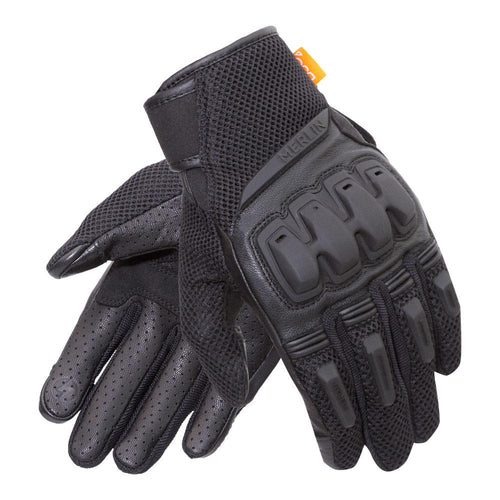 MERLIN JURA AIR D3O® MOTORCYCLE GLOVES BLACK