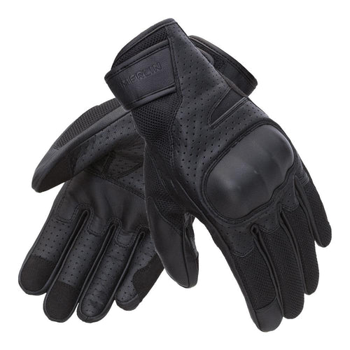 MERLIN GRIFFIN URBAN D3O® MOTORCYCLE GLOVES BLACK