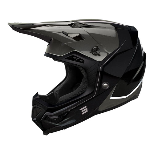 SHOT CORE COMP MOTOCROSS HELMET BLACK PEARLY MIPS