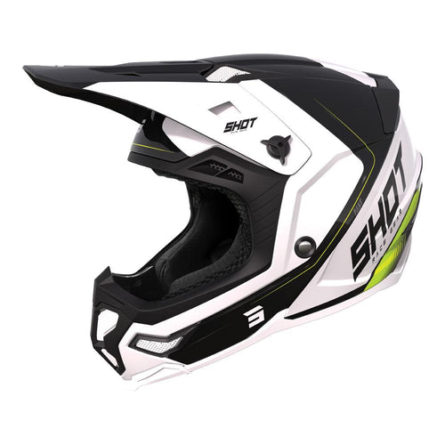 SHOT CORE FAST MOTOCROSS HELMET BLACK/PEARLY MIPS