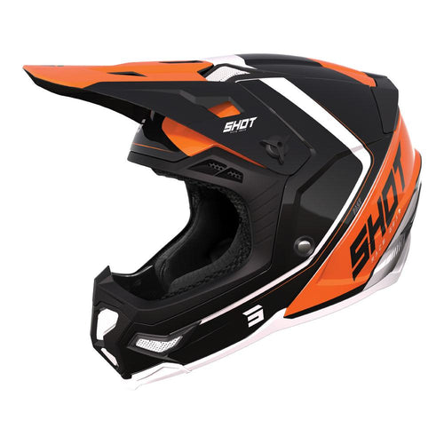 SHOT CORE FAST MOTOCROSS HELMET ORANGE/PEARLY MIPS