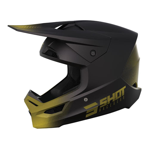 SHOT RACE RAW MOTOCROSS HELMET GOLD MATTE MIPS