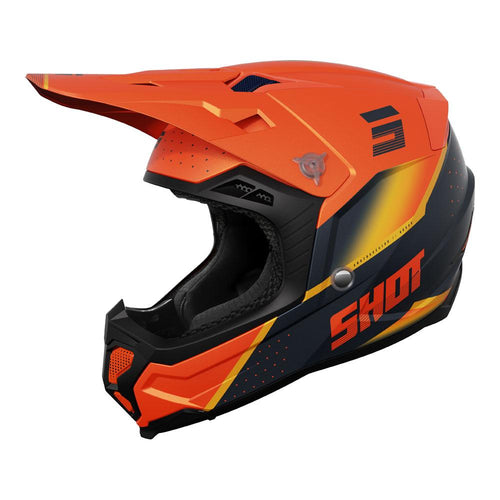 SHOT CORE MOTOCROSS HELMET HONOR ORANGE MATTE MIPS