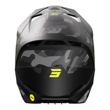 SHOT RACE MOTOCROSS HELMET BATTLE BLACK CAMO/NEON YELLOW MIPS