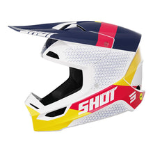 SHOT RACE MOTOCROSS HELMET RIDGE RED/BLUE GLOSSY MIPS