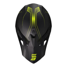 SHOT PULSE MOTOCROSS HELMET EDGE MATTE BLACK/NEON YELLOW