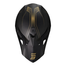 SHOT PULSE MOTOCROSS HELMET EDGE MATTE BLACK/GOLD