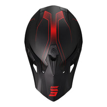 SHOT PULSE MOTOCROSS HELMET EDGE MATTE BLACK/RED