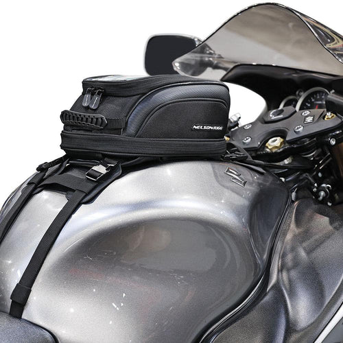 NELSON-RIGG TANK BAG SMALL STRAP & MAG CL-1100-R COMMUTER LITE