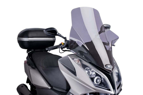 PUIG V-TECH LINE TOURING SCREEN TO SUIT VARIOUS KYMCO MODELS (SMOKE)