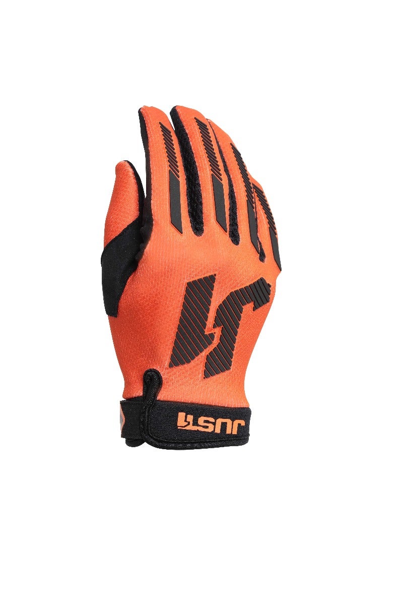 JUST1 J-FORCE X FLURO ORANGE YOUTH MOTOCROSS GLOVES