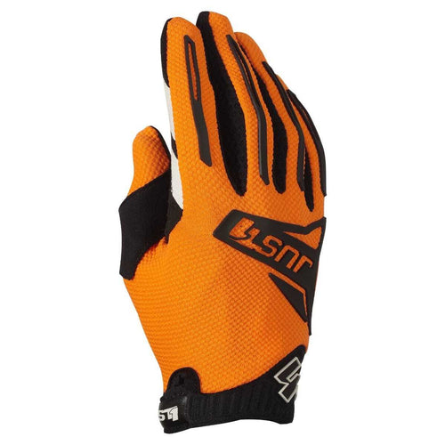 JUST1 J-FORCE 2.0 ORANGE/BLACK MOTOCROSS GLOVES