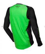 JUST1 RACING J-FLEX ARIA FLURO GREEN/BLACK MOTOCROSS JERSEY