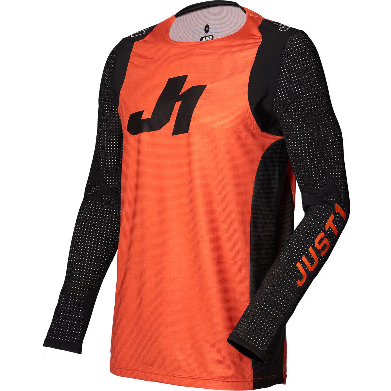 JUST1 RACING J-FLEX ARIA ORANGE/BLACK MOTOCROSS JERSEY