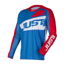 JUST1 RACING J-FORCE VERTIGO BLUE/WHITE/RED MOTOCROSS JERSEY