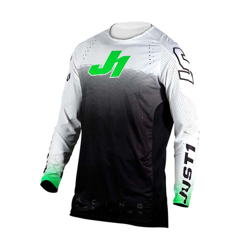 JUST1 RACING J-FLEX 2.0 TRANSITION GREEN MOTOCROSS JERSEY
