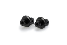 PUIG FRONT AND REAR FOOTPEG ADAPTORS TO SUIT VARIOUS DUCATI MODELS (BLACK)