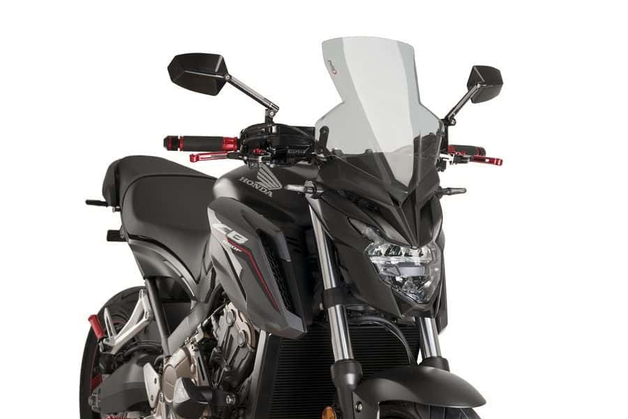 PUIG NEW GENERATION SPORT SCREEN TO SUIT HONDA CB650F 2014 - 2016 (SMOKE)