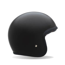 BELL CUSTOM 500 MATT BLACK NO STUDS MOTORCYCLE HELMET