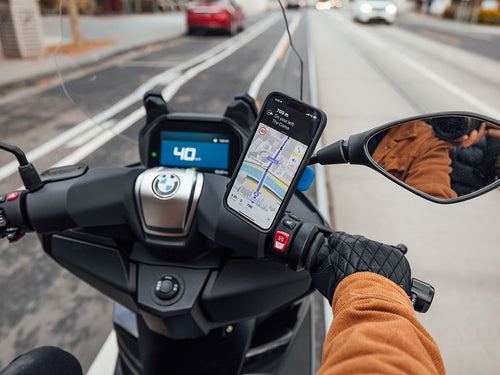 QUAD LOCK MOUNT MOTORCYCLE MIRROR MOUNT
