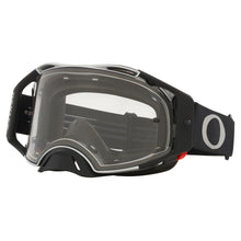 OAKLEY AIRBRAKE MX TUFF BLOCKS BLACK GUNMETAL - CLEAR
