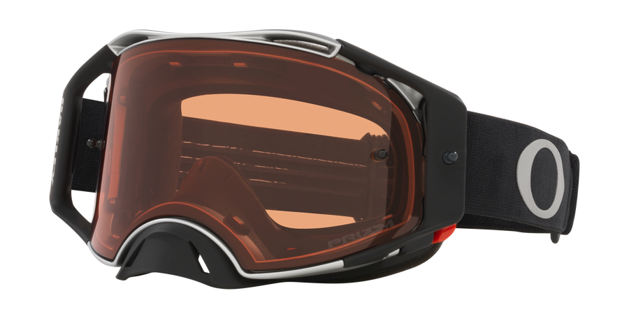 OAKLEY AIRBRAKE MX TUFF BLOCKS BLACK GUNMETAL - PRIZM BRONZE