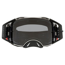 OAKLEY AIRBRAKE MX TUFF BLOCKS GUNMETAL BLACK - DARK GREY