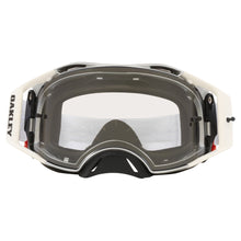 OAKLEY AIRBRAKE MX TUFF BLOCKS WHITE - CLEAR