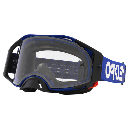 OAKLEY AIRBRAKE MX MOTO BLUE B1B - CLEAR