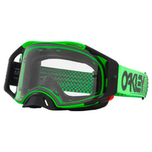 OAKLEY AIRBRAKE MX MOTO GREEN B1B - CLEAR