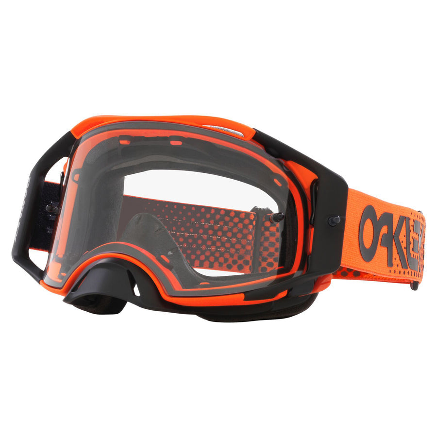 OAKLEY AIRBRAKE MX MOTO ORANGE B1B - CLEAR