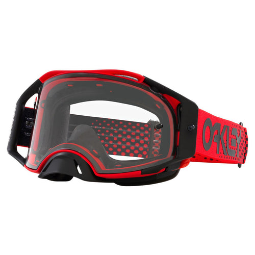 OAKLEY AIRBRAKE MX MOTO RED B1B - CLEAR