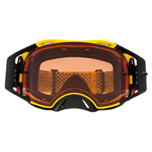 OAKLEY AIRBRAKE MX MOTO YELLOW B1B - PRIZM MX BRONZE