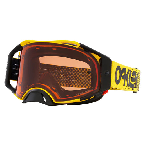 OAKLEY AIRBRAKE MX MOTO YELLOW B1B - PRIZM MX BRONZE
