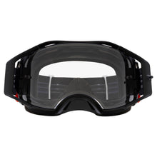 OAKLEY AIRBRAKE MX BLACK WHITE - CLEAR