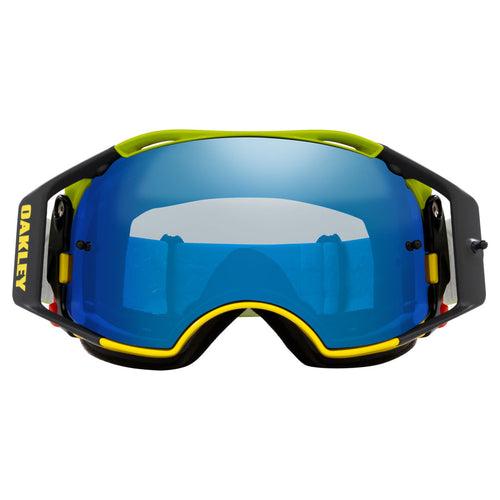 OAKLEY AIRBRAKE MTB TLD PAINTED YELLOW - BLACK ICE IRIDIUM