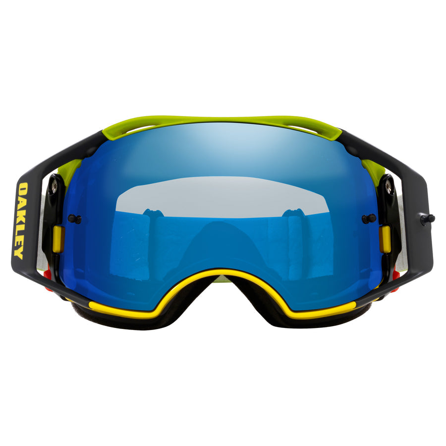 OAKLEY AIRBRAKE MTB TLD PAINTED YELLOW - BLACK ICE IRIDIUM
